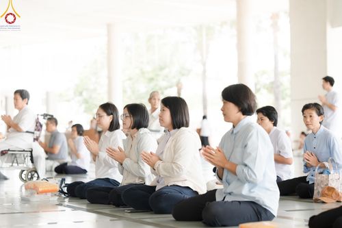 ภาพ No.187049:พิธีถวายภัตตาหารเมนูสวรรค์ "เพื่อการบรรลุธรรม" วันเสาร์ที่ 28 ธันวาคม พ.ศ.2567 ณ หอฉันคุณยายอาจารย์ฯ วัดพระธรรมกาย