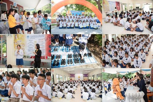 งานรวมพลังเด็กดี V-Star ผู้นำฟื้นฟูศีลธรรมโลก  ณ ธุดงคสถานร้อยเอ็ด อ.เชียงขวัญ จ.ร้อยเอ็ด วันจันทร์ที่ 16 ธันวาคม พ.ศ. 2567