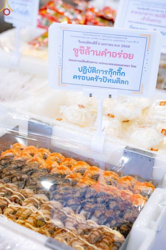 ภาพ No.188216:พิธีถวายภัตตาหารเป็นสังฆทาน แด่พระธรรมยาตรา ในโครงการธรรมยาตรา กตัญญูบูชา มหาปูชนียาจารย์ พระมงคลเทพมุนี(สด จนฺทสโร) พระผู้ปราบมาร อนุสรณ์สถาน 7 แห่ง ปีที่ 13 ณ สภาธรรมกายสากล วัดพระธรรมกาย วันที่ 2 มกราคม พ.ศ. 2568