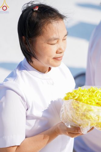 ภาพ No.188634:พิธีต้อนรับพระธรรมยาตรา ในโครงการธรรมยาตรา กตัญญูบูชา มหาปูชนียาจารย์ พระมงคลเทพมุนี(สด จนฺทสโร) พระผู้ปราบมาร อนุสรณ์สถาน 7 แห่ง ปีที่ 13 วันที่ 2 มกราคม พ.ศ. 2568 ณ วัดพระธรรมกาย จ.ปทุมธานี