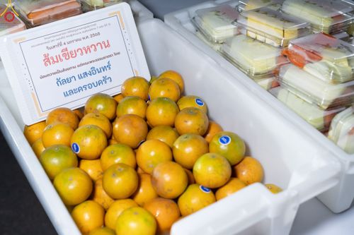 ภาพ No.188954:พิธีถวายภัตตาหารเป็นสังฆทาน แด่พระธรรมยาตรา ในโครงการธรรมยาตรา กตัญญูบูชา มหาปูชนียาจารย์ พระมงคลเทพมุนี(สด จนฺทสโร) พระผู้ปราบมาร ปีที่ 13 ณ อนุสรณ์สถานมหาวิหารพระมงคลเทพมุนี (โลตัสแลนด์) อ.สองพี่น้อง จ.สุพรรณบุรี วันที่ 4 มกราคม พ.ศ.2568