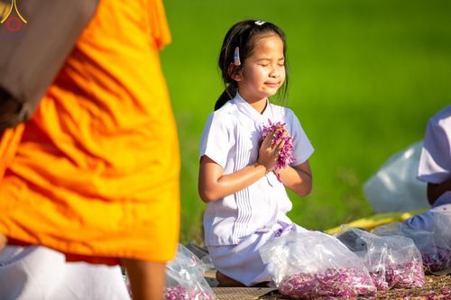 ภาพ No.189088:พิธีต้อนรับพระธรรมยาตรา ในโครงการธรรมยาตรา กตัญญูบูชา มหาปูชนียาจารย์ พระมงคลเทพมุนี(สด จนฺทสโร) พระผู้ปราบมาร อนุสรณ์สถาน 7 แห่ง ปีที่ 13 วันที่ 3 มกราคม พ.ศ. 2568 ณ อนุสรณ์สถานมหาวิหารพระมงคลเทพมุนี (โลตัสแลนด์) อ.สองพี่น้อง จ.สุพรรณบุรี