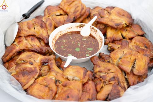 ภาพ No.189490:พิธีถวายภัตตาหารเป็นสังฆทาน แด่พระธรรมยาตรา ในโครงการธรรมยาตรา กตัญญูบูชา มหาปูชนียาจารย์ พระมงคลเทพมุนี(สด จนฺทสโร) พระผู้ปราบมาร อนุสรณ์สถาน 7 แห่ง ปีที่ 13 ณ อนุสรณ์สถานมหาวิหารพระมงคลเทพมุนี (โลตัสแลนด์) อ.สองพี่น้อง จ.สุพรรณบุรี วันที่ 5 มกราคม 2568