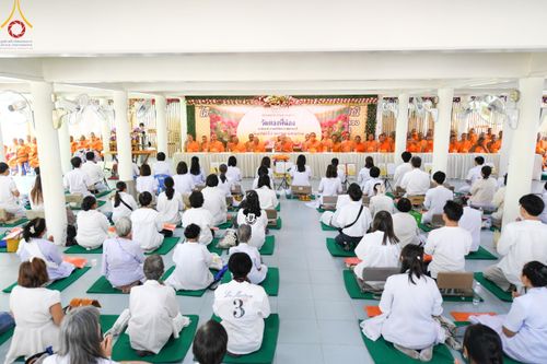 ภาพ No.189609:พิธีทอดผ้าป่าทำนุบำรุงศาสนสถาน ในโครงการธรรมยาตรา กตัญญูบูชา มหาปูชนียาจารย์ พระมงคลเทพมุนี(สด จนฺทสโร) พระผู้ปราบมาร อนุสรณ์สถาน 7 แห่ง ปีที่ 13 ณ วัดสองพี่น้อง ต.ต้นตาล อ.สองพี่น้อง จ.สุพรรณบุรี วันที่ 5 มกราคม พ.ศ. 2568