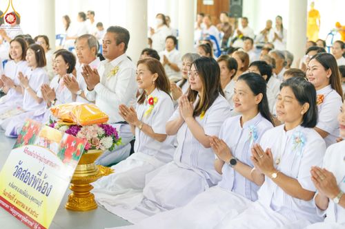 ภาพ No.189669:พิธีทอดผ้าป่าทำนุบำรุงศาสนสถาน ในโครงการธรรมยาตรา กตัญญูบูชา มหาปูชนียาจารย์ พระมงคลเทพมุนี(สด จนฺทสโร) พระผู้ปราบมาร อนุสรณ์สถาน 7 แห่ง ปีที่ 13 ณ วัดสองพี่น้อง ต.ต้นตาล อ.สองพี่น้อง จ.สุพรรณบุรี วันที่ 5 มกราคม พ.ศ. 2568