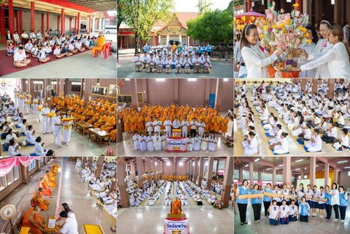 พิธีทอดผ้าป่าทำนุบำรุงศาสนสถาน ณ วัดอัมพวัน ต.สองพี่น้อง อ.สองพี่น้อง จ.สุพรรณบุรี ในโครงการธรรมยาตรา กตัญญูบูชา มหาปูชนียาจารย์ พระมงคลเทพมุนี(สด จนฺทสโร) พระผู้ปราบมาร อนุสรณ์สถาน 7 แห่ง ปีที่ 13 วันที่ 5 มกราคม พ.ศ. 2568