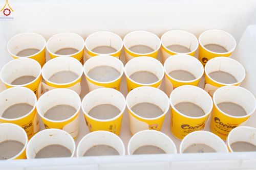 ภาพ No.189984:พิธีถวายภัตตาหารเป็นสังฆทาน แด่พระธรรมยาตรา ณ อนุสรณ์สถานมหาวิหารพระมงคลเทพมุนี (โลตัสแลนด์) อ.สองพี่น้อง จ.สุพรรณบุรี ในโครงการธรรมยาตรา กตัญญูบูชา มหาปูชนียาจารย์ พระมงคลเทพมุนี(สด จนฺทสโร) พระผู้ปราบมาร อนุสรณ์สถาน 7 แห่ง ปีที่ 13 วันที่ 6 มกราคม 2568