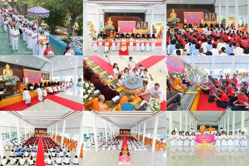 พิธีทอดผ้าป่าทำนุบำรุงศาสนสถาน ณ วัดศรีเมือง ต.ท่าทราย อ.เมืองสมุทรสาคร จ.สมุทรสาคร ในโครงการธรรมยาตรา กตัญญูบูชา มหาปูชนียาจารย์ พระมงคลเทพมุนี(สด จนฺทสโร) พระผู้ปราบมาร อนุสรณ์สถาน 7 แห่ง ปีที่ 13 วันที่ 9 มกราคม พ.ศ. 2568