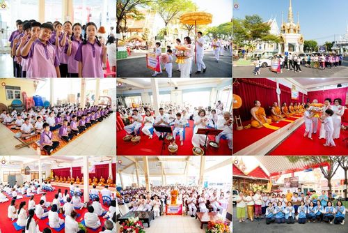 พิธีทอดผ้าป่าทำนุบำรุงศาสนสถาน ณ วัดเทพพล แขวงบางพรม เขตตลิ่งชัน กรุงเทพมหานคร ในโครงการธรรมยาตรา กตัญญูบูชา มหาปูชนียาจารย์ พระมงคลเทพมุนี(สด จนฺทสโร) พระผู้ปราบมาร อนุสรณ์สถาน 7 แห่ง ปีที่ 13 วันที่ 9 มกราคม พ.ศ. 2568