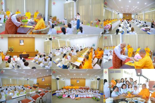 พิธีถวายสังฆทานคณะสงฆ์ 2 นิกายเชื่อมสัมพันธ์ไทย-เกาหลี วันอาทิตย์ที่ 5 มกราคม พ.ศ. 2568 ณ อาคารชมรมภาวนารักษ์ วัดพระธรรมกาย อำเภอคลองหลวง จังหวัดปทุมธานี