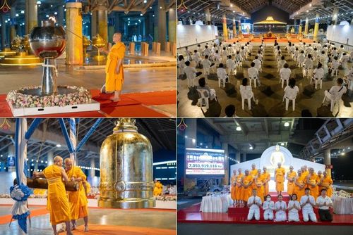 พิธีฉลองชัยสวดมนต์บทธัมมจักกัปปวัตนสูตร 7,051,919,116 จบ เนื่องในวันคล้ายวันเกิด 116 ปี คุณยายอาจารย์มหารัตนอุบาสิกาจันทร์ ขนนกยูง วันอาทิตย์ที่ 19 มกราคม พ.ศ. 2568 ณ มหารัตนวิหารคด วัดพระธรรมกาย จ.ปทุมธานี