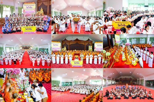 พิธีทอดผ้าป่าทำนุบำรุงศาสนสถาน ณ วัดไร่ขิง ตำบลไร่ขิง อำเภอสามพราน จังหวัดนครปฐม ในโครงการธรรมยาตรา กตัญญูบูชา มหาปูชนียาจารย์ พระมงคลเทพมุนี(สด จนฺทสโร) พระผู้ปราบมาร อนุสรณ์สถาน 7 แห่ง ปีที่ 13 วันที่ 21 มกราคม พ.ศ. 2568