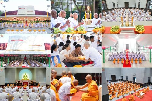 โครงการอุปสมบทหมู่บูชาธรรม 116 ปี คุณยายอาจารย์มหารัตนอุบาสิกาจันทร์ ขนนกยูง โครงการอุปสมบทหมู่ธรรมทายาท ระดับอุดมศึกษา รุ่นที่ 51 ภาคฤดูหนาว  ณ โบสถ์พระไตรปิฏก วัดพระธรรมกาย จ.ปทุมธานี  วันที่ 11 มกราคม พ.ศ. 2568 โดยมีพระครูปลัดรัตนวีรวัฒน์ เจ้าอาวาสวัด