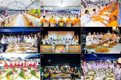 พิธีถวายภัตตาหารเป็นสังฆทาน แด่พระธรรมยาตรา ณ อนุสรณ์สถานบางปลา วัดบางปลา อำเภอบางเลน จังหวัดนครปฐม ในโครงการธรรมยาตรา กตัญญูบูชา มหาปูชนียาจารย์ พระมงคลเทพมุนี(สด จนฺทสโร) พระผู้ปราบมาร อนุสรณ์สถาน 7 แห่ง ปีที่ 13 วันที่ 25 มกราคม พ.ศ. 2568