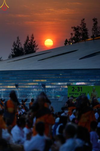 ภาพ No.202536:พิธีต้อนรับพระธรรมยาตรา ณ อนุสรณ์สถานลำดับที่ 7 สถานที่ขยายวิชชาธรรมกาย วัดพระธรรมกาย ต.คลองสาม อ.คลองหลวง จ.ปทุมธานี ในโครงการธรรมยาตรา กตัญญูบูชา มหาปูชนียาจารย์ พระมงคลเทพมุนี(สด จนฺทสโร) พระผู้ปราบมาร อนุสรณ์สถาน 7 แห่ง ปีที่ 13 วันที่ 26 มกราคม 2568