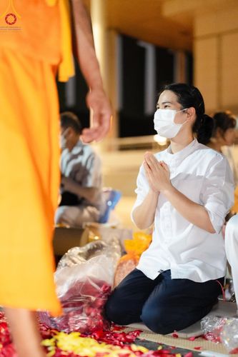 ภาพ No.202555:พิธีต้อนรับพระธรรมยาตรา ณ อนุสรณ์สถานลำดับที่ 7 สถานที่ขยายวิชชาธรรมกาย วัดพระธรรมกาย ต.คลองสาม อ.คลองหลวง จ.ปทุมธานี ในโครงการธรรมยาตรา กตัญญูบูชา มหาปูชนียาจารย์ พระมงคลเทพมุนี(สด จนฺทสโร) พระผู้ปราบมาร อนุสรณ์สถาน 7 แห่ง ปีที่ 13 วันที่ 26 มกราคม 2568