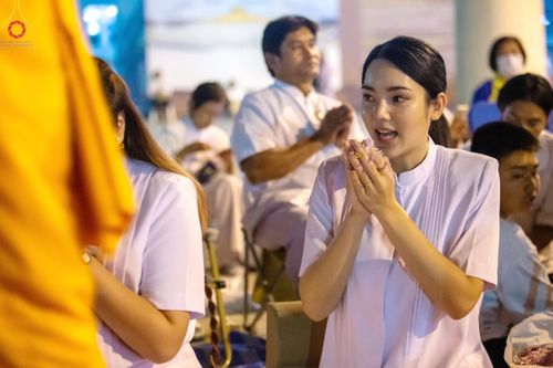 ภาพ No.202568:พิธีต้อนรับพระธรรมยาตรา ณ อนุสรณ์สถานลำดับที่ 7 สถานที่ขยายวิชชาธรรมกาย วัดพระธรรมกาย ต.คลองสาม อ.คลองหลวง จ.ปทุมธานี ในโครงการธรรมยาตรา กตัญญูบูชา มหาปูชนียาจารย์ พระมงคลเทพมุนี(สด จนฺทสโร) พระผู้ปราบมาร อนุสรณ์สถาน 7 แห่ง ปีที่ 13 วันที่ 26 มกราคม 2568