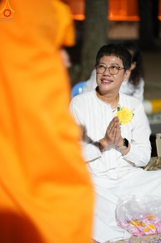 ภาพ No.202601:พิธีต้อนรับพระธรรมยาตรา ณ อนุสรณ์สถานลำดับที่ 7 สถานที่ขยายวิชชาธรรมกาย วัดพระธรรมกาย ต.คลองสาม อ.คลองหลวง จ.ปทุมธานี ในโครงการธรรมยาตรา กตัญญูบูชา มหาปูชนียาจารย์ พระมงคลเทพมุนี(สด จนฺทสโร) พระผู้ปราบมาร อนุสรณ์สถาน 7 แห่ง ปีที่ 13 วันที่ 26 มกราคม 2568