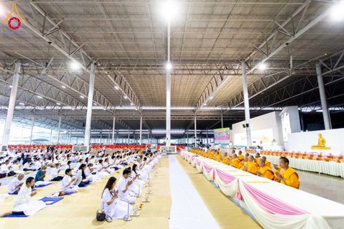ภาพ No.202876:พิธีถวายภัตตาหารเป็นสังฆทาน แด่พระธรรมยาตรา ณ วัดพระธรรมกาย ตำบลคลองสาม อำเภอคลองหลวง จังหวัดปทุมธานี ในโครงการธรรมยาตรา กตัญญูบูชา มหาปูชนียาจารย์ พระมงคลเทพมุนี(สด จนฺทสโร) พระผู้ปราบมาร อนุสรณ์สถาน 7 แห่ง ปีที่ 13 วันที่ 28 มกราคม พ.ศ. 2568