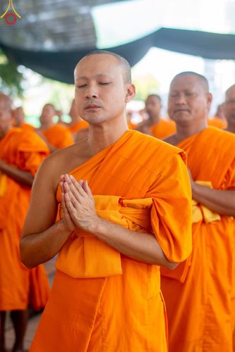 ภาพ No.203878:พิธีต้อนรับพระธรรมยาตรา ณ อนุสรณ์สถานลำดับที่ 5 สถานที่เผยแผ่วิชชาธรรมกายครั้งแรก อนุสรณ์สถานบางปลา วัดบางปลา อำเภอบางเลน จังหวัดนครปฐม ในโครงการธรรมยาตรา กตัญญูบูชา มหาปูชนียาจารย์ พระมงคลเทพมุนี(สด จนฺทสโร) พระผู้ปราบมาร ปีที่ 13 วัน 19 มกราคม พ.ศ.2568