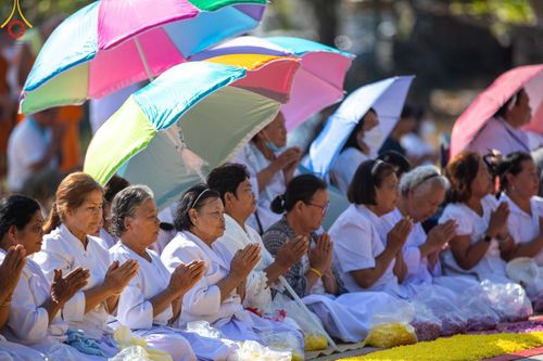 ภาพ No.203883:พิธีต้อนรับพระธรรมยาตรา ณ อนุสรณ์สถานลำดับที่ 5 สถานที่เผยแผ่วิชชาธรรมกายครั้งแรก อนุสรณ์สถานบางปลา วัดบางปลา อำเภอบางเลน จังหวัดนครปฐม ในโครงการธรรมยาตรา กตัญญูบูชา มหาปูชนียาจารย์ พระมงคลเทพมุนี(สด จนฺทสโร) พระผู้ปราบมาร ปีที่ 13 วัน 19 มกราคม พ.ศ.2568