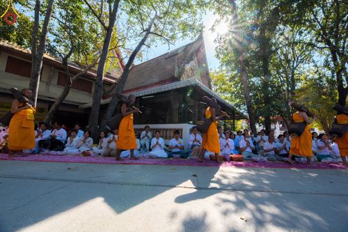 ภาพ No.203905:พิธีต้อนรับพระธรรมยาตรา ณ อนุสรณ์สถานลำดับที่ 5 สถานที่เผยแผ่วิชชาธรรมกายครั้งแรก อนุสรณ์สถานบางปลา วัดบางปลา อำเภอบางเลน จังหวัดนครปฐม ในโครงการธรรมยาตรา กตัญญูบูชา มหาปูชนียาจารย์ พระมงคลเทพมุนี(สด จนฺทสโร) พระผู้ปราบมาร ปีที่ 13 วัน 19 มกราคม พ.ศ.2568