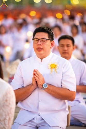 ภาพ No.205365:พิธีจุดประทีปถวายเป็นพุทธบูชา และบูชาธรรมมหาปูชนียาจารย์ ณ วัดพระธรรมกาย ตำบลคลองสาม อำเภอคลองหลวง จังหวัดปทุมธานี ในโครงการธรรมยาตรา กตัญญูบูชา มหาปูชนียาจารย์ พระมงคลเทพมุนี(สด จนฺทสโร) พระผู้ปราบมาร ปีที่ 13 วันที่ 31 มกราคม พ.ศ. 2568