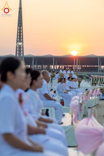 ภาพ No.207773:พิธีเวียนประทักษิณและจุดมาฆประทีป ในวันมาฆบูชา วันพุธที่ 12 กุมภาพันธ์ พ.ศ. 2568 ณ พระมหาธรรมกายเจดีย์ วัดพระธรรมกาย