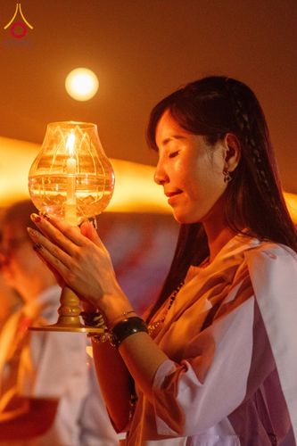 ภาพ No.207823:พิธีเวียนประทักษิณและจุดมาฆประทีป ในวันมาฆบูชา วันพุธที่ 12 กุมภาพันธ์ พ.ศ. 2568 ณ พระมหาธรรมกายเจดีย์ วัดพระธรรมกาย