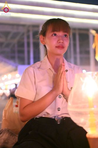 ภาพ No.207906:พิธีเวียนประทักษิณและจุดมาฆประทีป ในวันมาฆบูชา วันพุธที่ 12 กุมภาพันธ์ พ.ศ. 2568 ณ พระมหาธรรมกายเจดีย์ วัดพระธรรมกาย