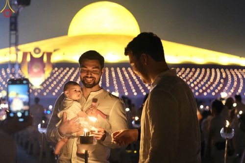 ภาพ No.208023:พิธีเวียนประทักษิณและจุดมาฆประทีป ในวันมาฆบูชา วันพุธที่ 12 กุมภาพันธ์ พ.ศ. 2568 ณ พระมหาธรรมกายเจดีย์ วัดพระธรรมกาย