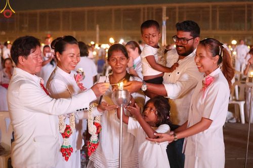 ภาพ No.208026:พิธีเวียนประทักษิณและจุดมาฆประทีป ในวันมาฆบูชา วันพุธที่ 12 กุมภาพันธ์ พ.ศ. 2568 ณ พระมหาธรรมกายเจดีย์ วัดพระธรรมกาย