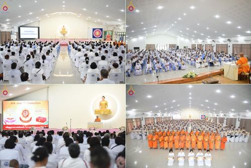 โครงการปฎิบัติธรรมรวมใจโซน 2 สระบุรี, อ่างทอง , สิงห์บุรี ,อยุธยา  มหาสังฆทาน 40,000 กว่า วัดทั่วประเทศ   ณ ศูนย์ปฏิบัติธรรมจังหวัดสระบุรี อ.พระพุทธบาท จ.สระบุรี  วันเสาร์ที่ 22 กุมภาพันธ์  พ.ศ. 2568