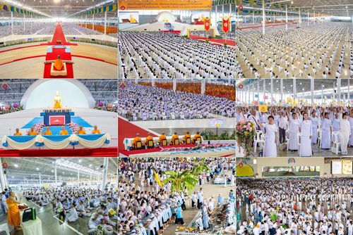 วันเสาร์ที่ 1 มีนาคม พ.ศ. 2568 สัมมนาใหญ่ ผู้นำบุญ 10,000 คน เพื่องานมหาสังฆทาน 40,000 กว่าวัดทั่วประเทศ ณ สภาธรรมกายสากล วัดพระธรรมกาย