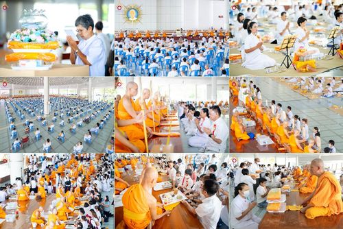 วันพุธที่ 26 กุมภาพันธ์ พ.ศ. 2568 พิธีบุพเปตพลี ครั้งที่ 159 ณ หอฉันคุณยายอาจารย์จันทร์ขนนกยูง วัดพระธรรมกาย