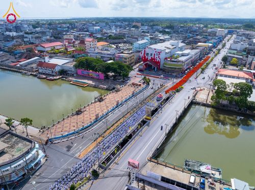 ภาพ No.211472:วันอาทิตย์ที่ 16 มีนาคม พ.ศ. 2568 ธรรมยาตราอัญเชิญพระบรมสารีริกธาตุ รอบเมืองปัตตานี ประดิษฐาน ณ ปทุมเจดีย์ เจดีย์พระพุทธเจ้า 5 พระองค์  ศูนย์อบรมเยาวชนปัตตานี