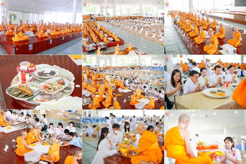 วันเสาร์ที่ 15 มีนาคม พ.ศ. 2568 พิธีถวายภัตตาหารเมนูสวรรค์ เพื่อการบรรลุธรรม ณ หอฉันคุณยายฯ วัดพระธรรมกาย