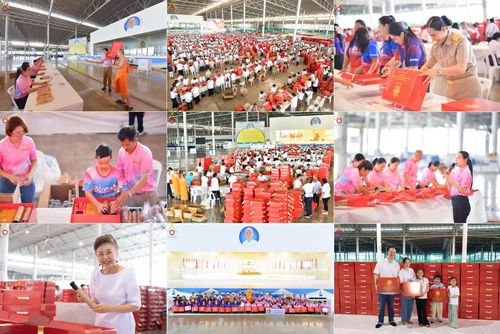 วันจันทร์ที่ 17 มีนาคม พ.ศ. 2568 บุญบรรจุกล่องไทยธรรม เพื่อถวายแด่พระสังฆาธิการ 40,000 กว่าวัดทั่วไทย ในวันคุ้มครองโลก 22 เมษายน พ.ศ. 2568 ณ บ้านแก้วเรือนทองคุณยายฯ วัดพระธรรมกาย