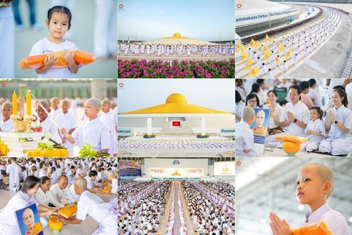 วันเสาร์ที่ 5 เมษายน พ.ศ. 2568 พิธีเวียนประทักษิณรอบพระมหาธรรมกายเจดีย์  พิธีวันทาเจดีย์ พิธีขอขมาและมอบผ้าไตร ในโครงการบรรพชาสามเณรฟื้นฟูพระพุทธศาสนาทั่วไทย , โครงการหน่อแก้วเปรียญธรรม รุ่นที่ 13 ,  โครงการสามเณรยุวธรรมทายาท รุ่นที่ 33 , โครงการสามเณรมั