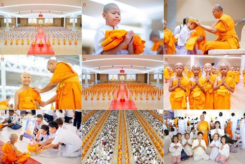 วันเสาร์ที่ 5 เมษายน พ.ศ. 2568 พิธีขอบรรพชา พิธีขอสรณคมน์และศีล  พิธีขอนิสสัย พิธีถวายบาตร ในโครงการบรรพชาสามเณรฟื้นฟูพระพุทธศาสนาทั่วไทย , โครงการหน่อแก้วเปรียญธรรม รุ่นที่ 13 ,  โครงการสามเณรยุวธรรมทายาท รุ่นที่ 33 , โครงการสามเณรมัชฌิมธรรมทายาท รุ่นที