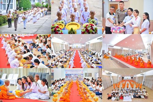 วันอังคารที่ 8 เม.ย. พ.ศ. 2568 พิธีบรรพชาสามเณร ณ ศูนย์ปฏิบัติธรรมเขาคิชฌกูฏ จันทบุรี