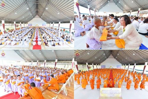 วันเสาร์ที่ 5 เมษายน พ.ศ. 2568 พิธีบรรพชาสามเณรฟื้นฟูพระพุทธศาสนาทั่วไทย ณ ธุดงคสถานอำนาจเจริญ จ.อำนาจเจริญ