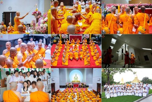 วันเสาร์ที่ 12 เมษายน พ.ศ. 2568 พิธีอุปสมบท ในโครงการอุปสมบทหมู่ บูชาธรรมหลวงพ่อธัมมชโย, โครงการธรรมทายาท ระดับอุดมศึกษา รุ่นที่ 52 ,  โครงการบวชพระนานาชาติ AEC & WAB CEO รุ่นที่ 4 ณ วัดพระธรรมกาย