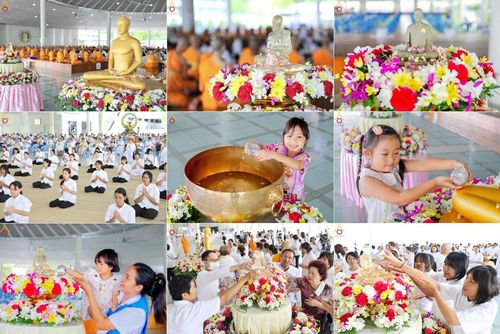 วันจันทร์ที่ 14 เมษายน พ.ศ. 2568 กิจกรรมสรงน่ำพระ สั่งสมบุญเนื่องในเทศกาลสงกรานต์ 14-16 เมษายน พ.ศ.2568 เวลา 06:00-13:00 น. ณ หอฉันคุณยายอาจารย์ฯ วัดพระธรรมกาย