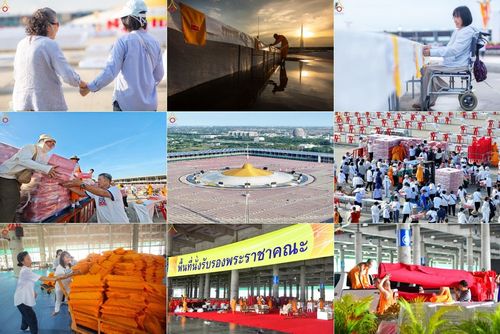 วันที่ 18-20 เมษายน พ.ศ. 2568 การเตรียมงานในลานธรรม , วิหารคด เพื่องานวันคุ้มครองโลก 22 เมษายน พศ. 2568