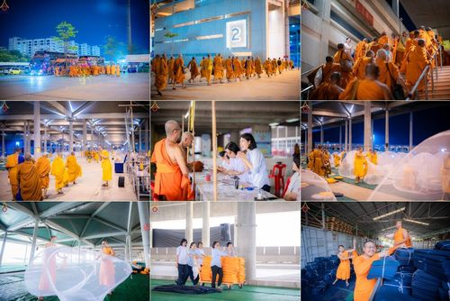 วันที่ 22 - 25 เมษายน พ.ศ. 2568 การต้อนรับพักค้างพระสังฆาธิการ และการเก็บงานพักค้าง เพื่องานวันคุ้มครองโลก ณ วัดพระธรรมกาย