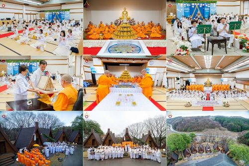 วันที่ 13 เมษายน พ.ศ. 2568 พิธีโปรยรัตนชาติปฐมเริ่มสถาปนาเจดีย์ และ พิธีเปิดหมู่บ้านปฏิบัติธรรม เพื่อการบรรลุธรรม ณ วัดป่าธรรมกายนานาชาติโทชิหงิ  ประเทศญี่ปุ่น