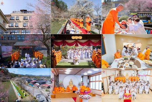 วันที่ 12 เมษายน พ.ศ. 2568 พิธีเปิดวัดพระธรรมกายนางาโน่ (แห่งใหม่) ประเทศญี่ปุ่น