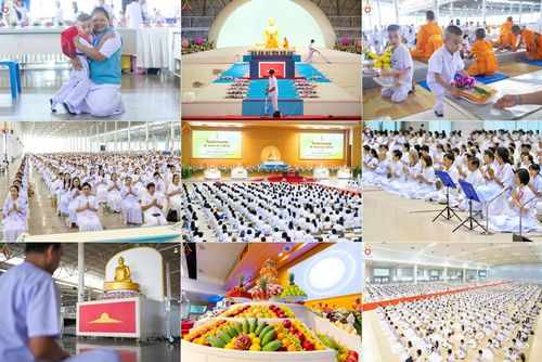 วันอาทิตย์ต้นเดือนที่ 4 พฤษภาคม พ.ศ. 2568 พิธีบูชาข้าวพระ ณ สภาธรรมกายสากล วัดพระธรรมกาย