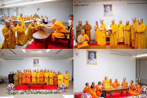 วันที่ 23 เมษายน พ.ศ. 2568 หลวงพ่อทัตตชีโวต้อนรับคณะสงฆ์ World Pec ณ อาคาร 100 ปี คุณยายมหารัตนอุบาสิกาจันทร์ ขนนกยูง วัดพระธรรมกาย